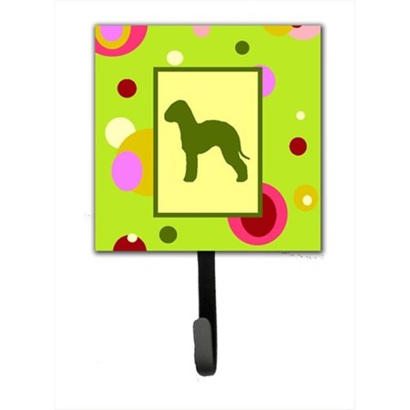 JENSENDISTRIBUTIONSERVICES 4.25 x 6 in. Bedlington Terrier Leash Or Key Hook MI1655261